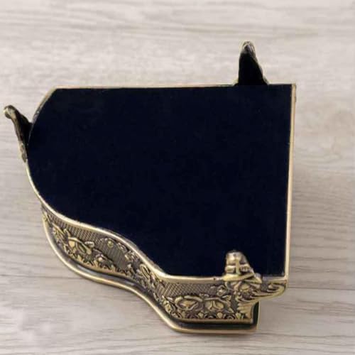 Dzrige Vintage Piano Jewelry Box Bronze Trinket Organizer for Women - image 7
