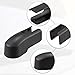 ACROPIX Rear Windshield Wiper Arm Nut Cover Cap Fit for Jeep Renegade 2015 2016 2017 2018 2019 2020 2021 2022 - Pack of 1 Black