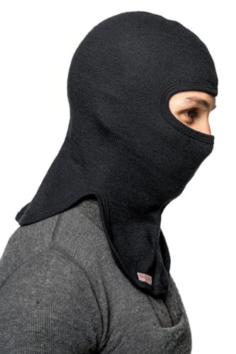 Balaclava Woolpower 400 Gram - Negro para Hombres miniatura 2