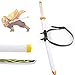 Katana Sword Demon Slayer Accessori Cosplay Agatsuma Zenitsu Anime Ninja Armi Prop Legno Spada Giocattolo, con Cintura (Size : 104cm/40.9in)