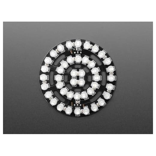Adafruit NeoPixel 4222 - Tavola tripla con 44 LED, diametro 66 mm