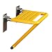 Montado en la Pared Silla de Ducha Plegar Baño Taburete de Seguridad Silla Moderno Ergonómico con Patas de Apoyo Ayuda por discapacidad para discapacitados Personas Mayores MAX. 400 kg
