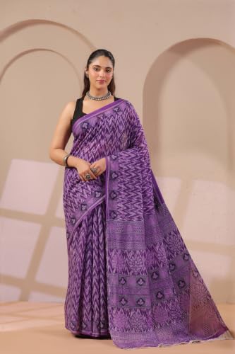 Image of TAMAIRA FASHION Mulmul Pure Cotton Saree For Woman |Office Wear Daily Wear Daily Wear Sarees For Women Without Blouse Piece(Available in 12 Colours)