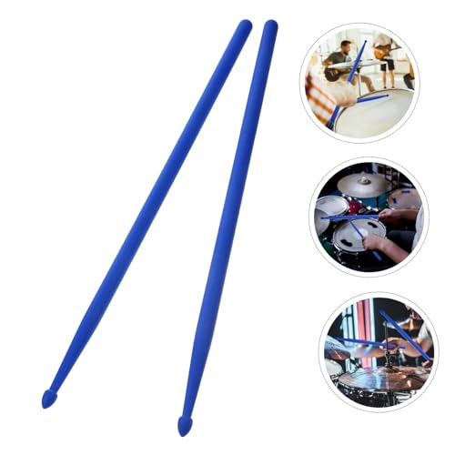 Baquetas de nylon para percusión, antideslizantes, livianas y compactas para marimbas, tambores de lengüeta y xilófonos, color azul miniatura 6