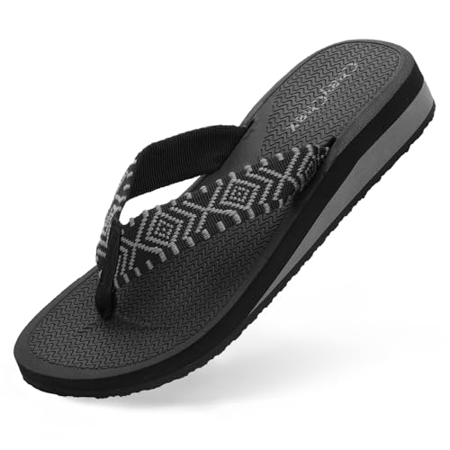 ChayChax Zehentrenner Damen Bequem Flip Flops...