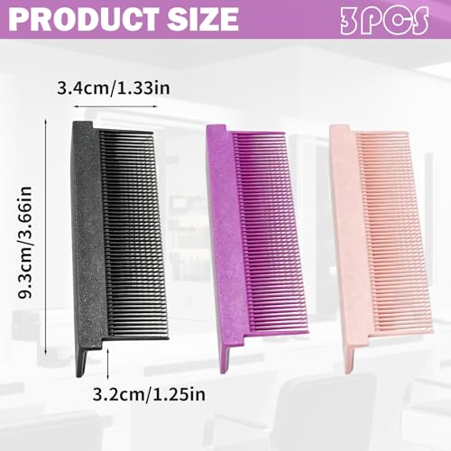 Set de 3 accesorios peine para plancha alisadora miniatura 2