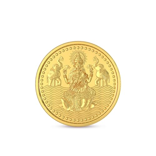 Malabar Gold & Diamonds Gold Coin 24K 5 grams | Gold Coin/Bar 24k...