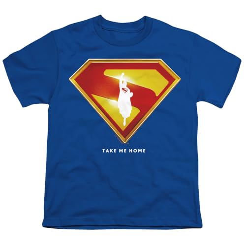 Popfunk Superman 2025 Movie Take Me Home Shield Kids T Shirt for Youth Toddler Boys and Girls2