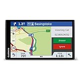 Garmin DriveSmart 61LMT-S 6.95 Inch Sat Nav with Lifetime Map Updates for UK, Ireland and Full Europe, Free Live Traffic and Built-In Wi-Fi,Black (Renewed)