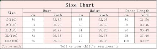 Girls Colonial Dress Kids Prairie Pioneer Dress Historical Civil War Victorian Costume For Child Theater Clothing (110, Red Floral) #TOP1