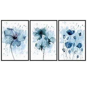 signwin 3 Piece Framed Canvas Wall Art Beautiful...