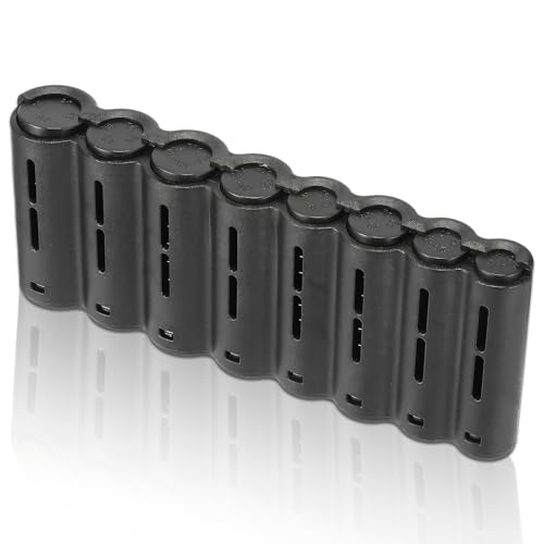 Weskjer Portamonedas Taxi Portamonedas Euro Organizador Monedas Caja de almacenamiento Plástico Dispensador de monedas Clasificador Fácil cambio Monedero para taxista/bar restaurante (Negro 8 Ranuras)