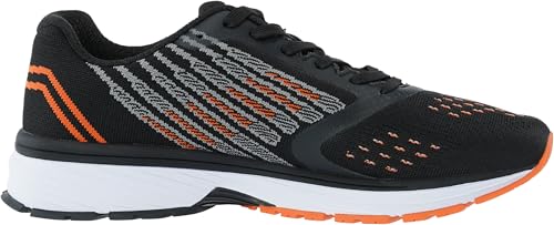 Image of Joomra Whitin Men's Supportive Running Shoes Cushioned Athletic Sneakers | Durable Rubber Outsole, Lace-up fit, Removable Insole, Reliable Traction for Jogging, Walking, Gym, Workouts, Training