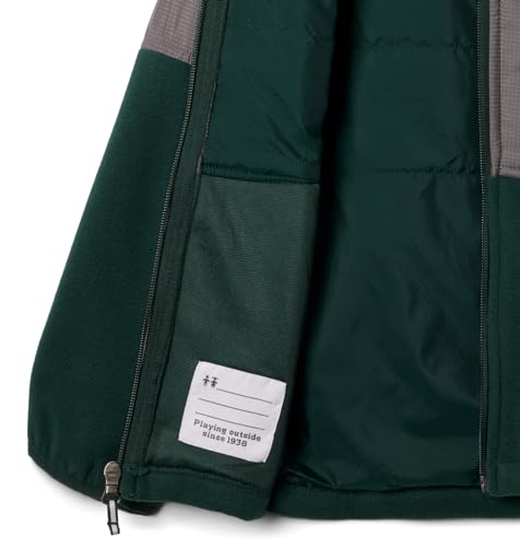 Image of Columbia Kids' Collegiate Flanker Overlay Fleece Jacket