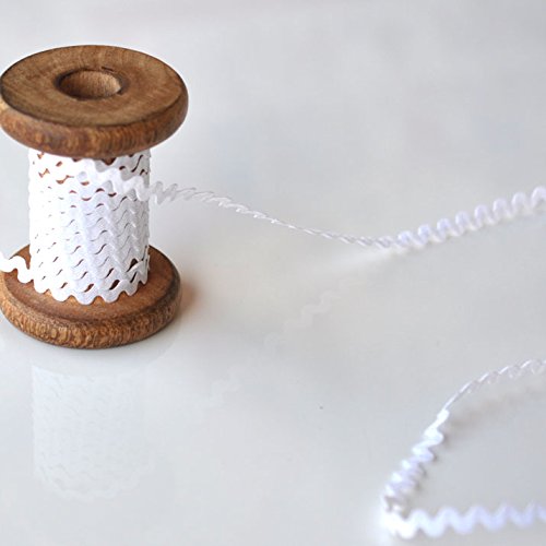 8mm RIC Rac Trim White - Per Metre