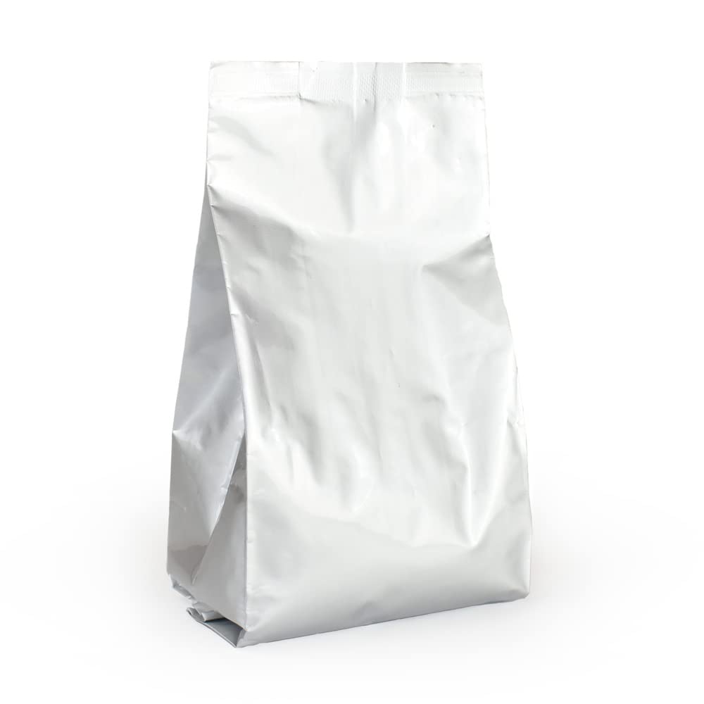 Evergreen Goods™ 50x Aluminium Heat Sealable Bags | Lightweight & Foldable Packaging Bags | Inner Foil Packing Material Storage Bags for coffee, Tea, Beans, Seeds, Dried Fruits and More (90 x 190 mm)