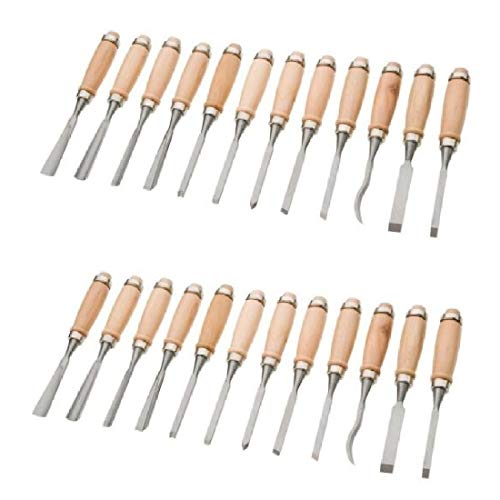 2 set 12 piezas herramienta para tallar madera