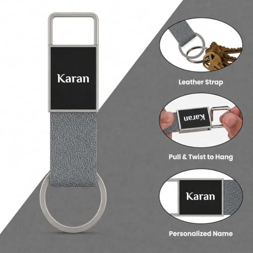 Image of Giftana 7 in 1 Laptop Bag and Laptop Stand with Personalized Diary & Pen, Keychain, Card Holder, Mobile Stand Set, Customized Gift for Husband, Employee Welcome Kit, Corporate Gift for Employees (Grey)