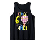 Tengo 6 Años 6º Globo Flamingo Cumpleaños