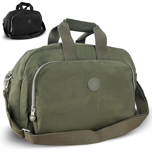 Sac de voyage cabine vert idéal pour votre prochain week-end et les voyages en avion
