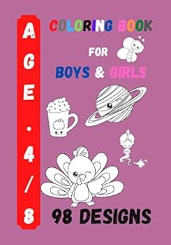 COLORING BOOK FOR BOYS AND GIRLS: KIDS COLORING ACTIVITY