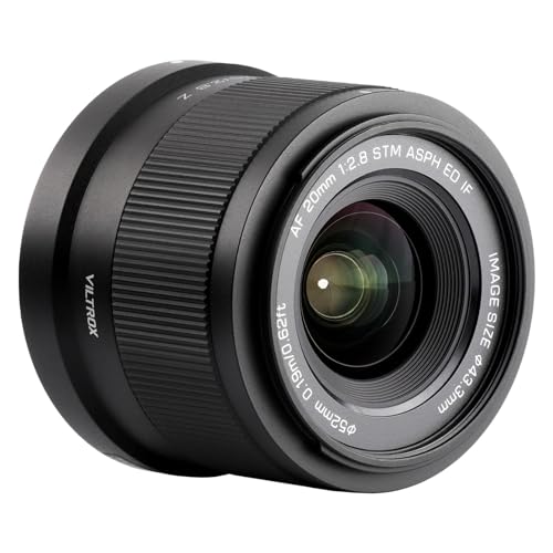 Image of VILTROX 20mm F2.8 Z-Mount STM Full Frame Auto Focus Lightweight Ultra Wide Angle Lens for Nikon Z-Mount Cameras Z5 Z50 Z6 Z6II Z7 Z7II ZFC Z30 Z9 Z8 ZF