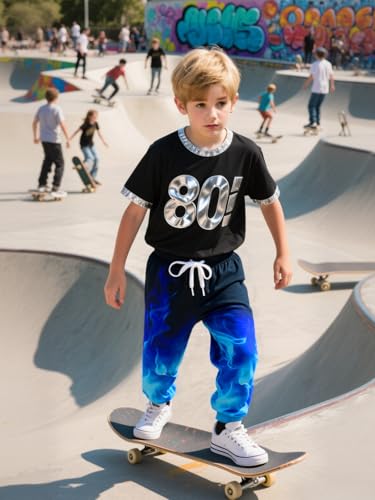 UNICOMIDEA Boys Girls Jogger Pants Funny 3D Graphic Sweatpants Athletic Sports Pants for Kids 6-16 yrs3