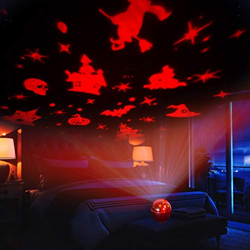 HEALLILY Kerst Projector Nachtlampje Led Halloween Projector Licht Multi- Color Nachtlampje Voor Kinderen Met Kerst… - Image 3