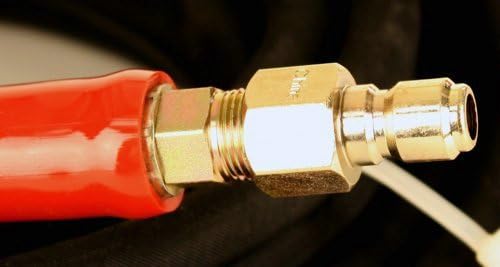 Miniatura 3 de Manguera de lavado a presión de 2 alambres de 6000 PSI NEGRO de 100 pies y acopladores