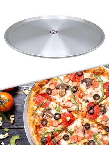 Catálogo para Comprar On-line Moldes para pizza . 44 Bandeja para hornear pizza de aluminio 30 cm, molde, charola, plato para hornear.