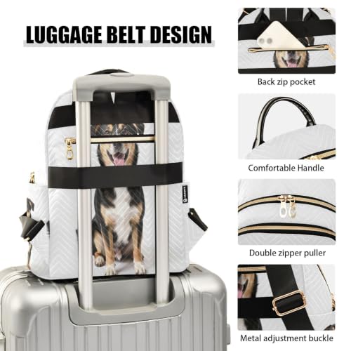 Sac à dos multi-poches en polyester léger avec compartiments intelligents