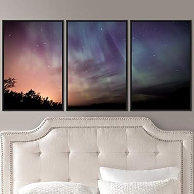 signwin 3 Piece Framed Canvas Wall Art Astronomy...