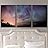 signwin 3 Piece Framed Canvas Wall Art Astronomy & Space Canvas Prints Home Artwork Decoration for Living Room,Bedroom - 16"x24"x3 Panels