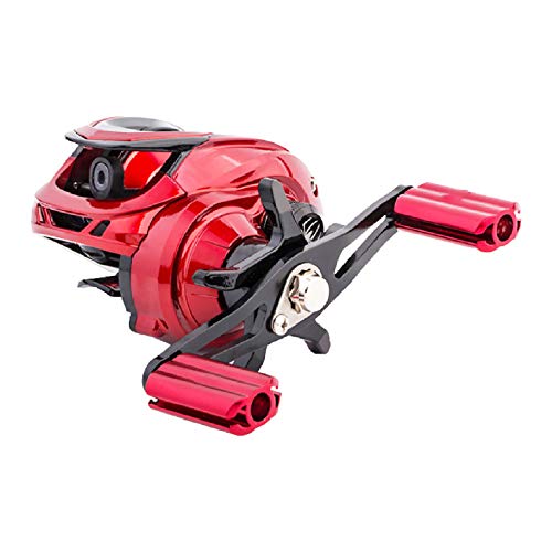 Carretel de linha de pesca, carretel sobressalente carretel de linha de pesca de freio duplo com cop