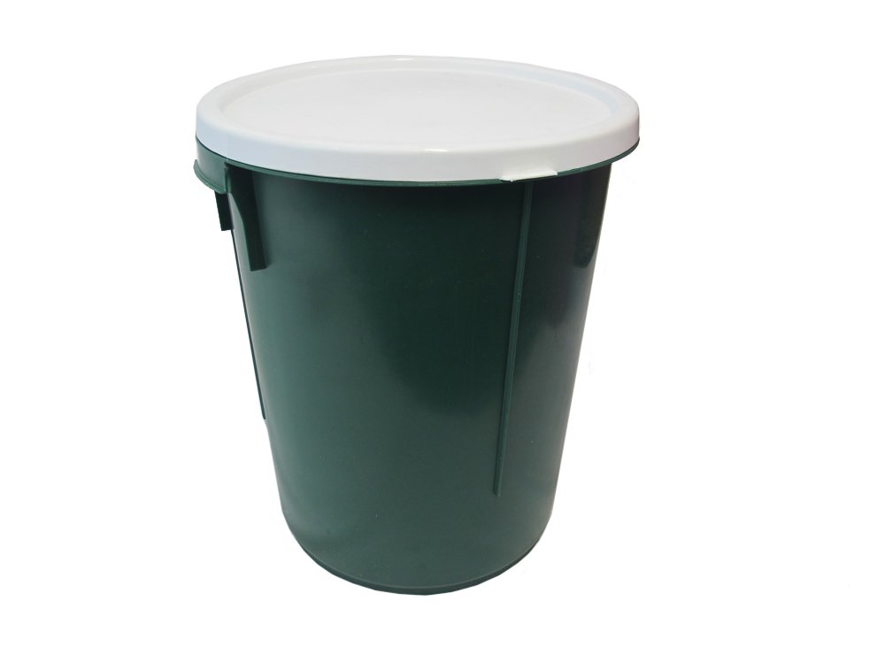 Ketoplastics Green 25 Litre Storage Bucket/Nappy Bucket/Food Container/Bucket/Bin (Made In U.k)