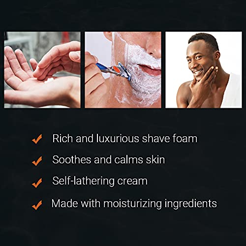 Woody's Shave Lather for Men, Rich and Creamy Shaving Foam, 6 Fl Oz - Image 5
