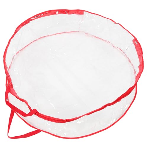 SOLUSTRE Christmas Wreath Storage Bag Window Organizer for Holiday Decorations and Lightweight Design for Easy Carrying and Transport