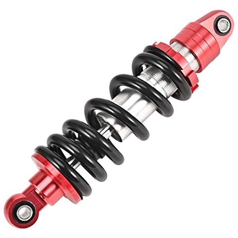 Trkimal 980LB Rear Shock Absorber, 250mm/260mm/270mm/280mm/290mm Shock Absorber Suspension Sensa-Trac Load Adjusting for Dirt Pit Bike Motorcycle (290mm) Cover