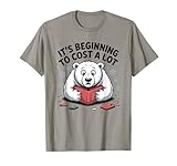 Funny Christmas Polar Bear Cost a Lot By NKR