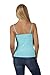 Seamless Women's Cami with Padded Bra Cup and Detachable Spaghetti Straps Top