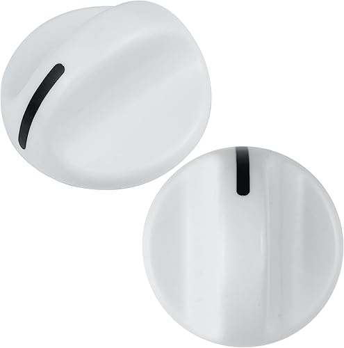 131965300 - Perilla giratoria para secadora – Paquete de 2 piezas compatibles con Frigidaire Electrolux secadores Selector Perilla Sustituye a