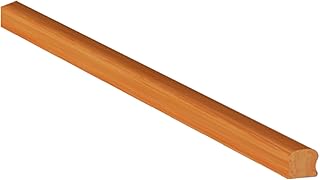 Square Stair Railing Kits - Adjustable Metal Railing Stair Post, Metal Deck Spindle, for Indoor Spiral Stairs Railing(Wooden Pole 100cm)