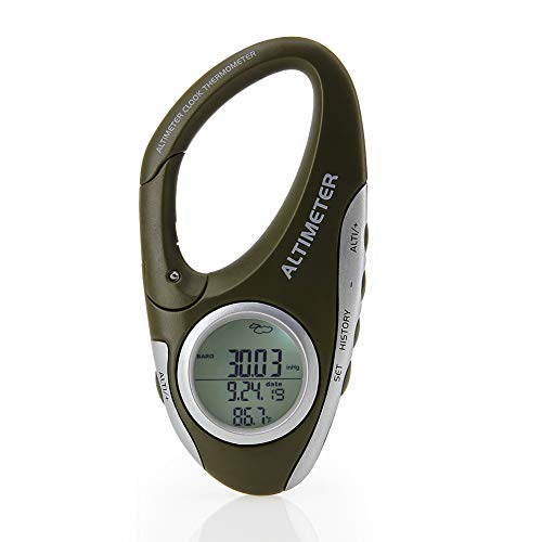 Amtast AMC-111 Barometer Altimeter Thermometer Metric Altitude Monitor thumb #1
