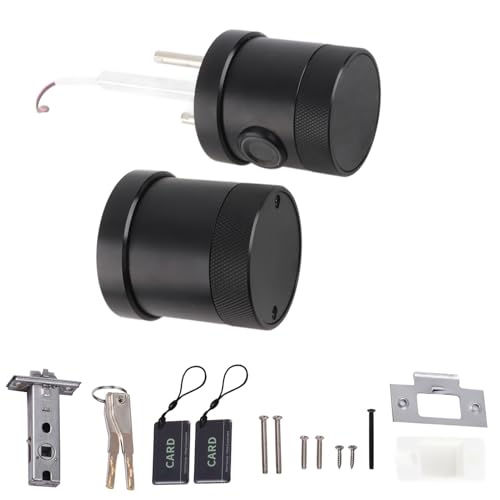 Perilla de Puerta Inteligente con huella Bluetooth para tu hogar moderno negro 5
