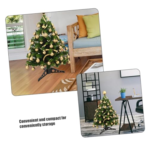 Soporte para Árbol de Navidad Estable con Base de Plástico Resistente 4