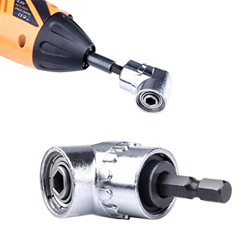 Adaptateur de support de douille et tournevis d'angle pour perceuse électrique