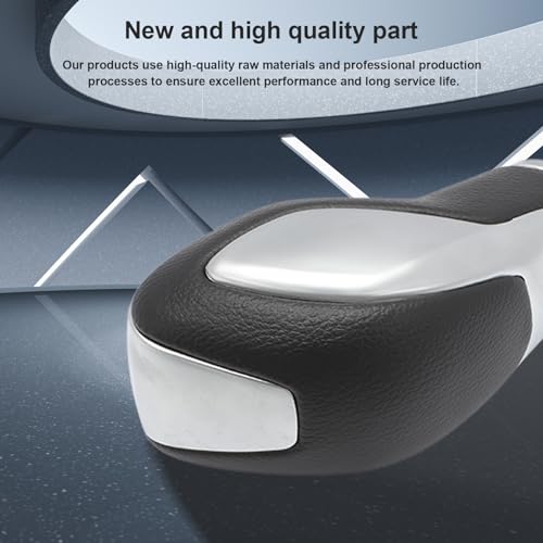 Image of Automatic Gear Shift Knob Handle with Button Fits for Fusion Escape 2013-2016 Transit 15-20 Gear Shifter Lever Selector Matte Replaces DG9Z-7213-EA | Fits for Fusion Escape 2013-2016 Transit 15-20; DG9Z-7213-EA; Gear Shifter Lever Selector; Matte; Perfect fit; Easy install