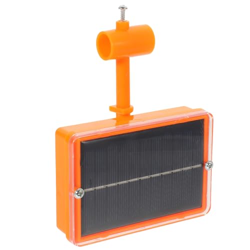 Genérico Cuervo Ahuyentador Solar Eólico Naranja para Jardín y Césped, Dispositivo Reflectante y Resistente al Agua Energía Solar Potente