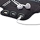 MMOBIEL Sportarmband kompatibel mit iPhone 16/15/14/13/12/11/X/XR/XS/8(+)/7(+) Samsung S24/S23/S22/S21 (schwarz) 6,2 Zoll Neopren wasserdicht und elastisch, Reflektionsstreifen