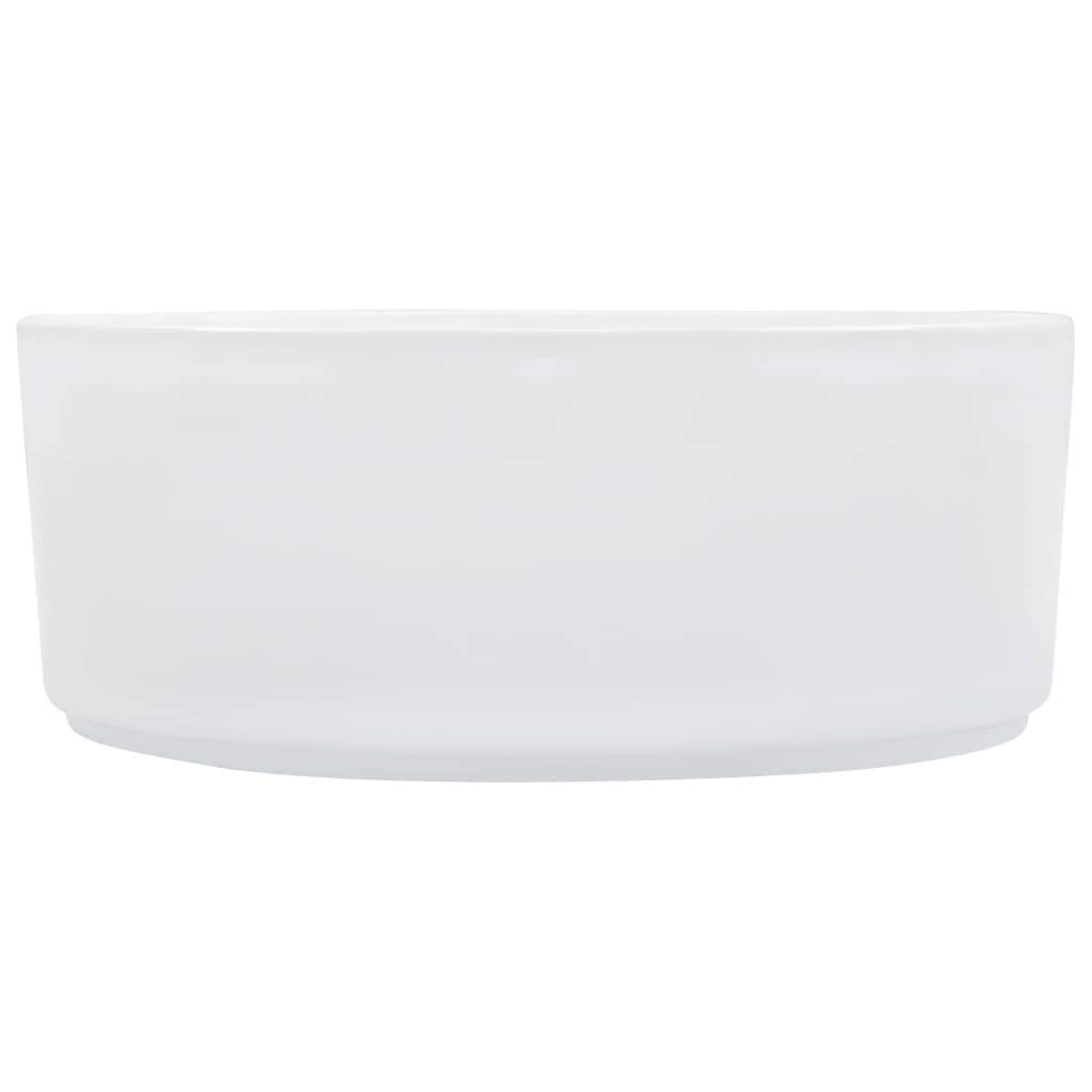 vidaXL Lavandino 36x14 cm in Ceramica Bianco
